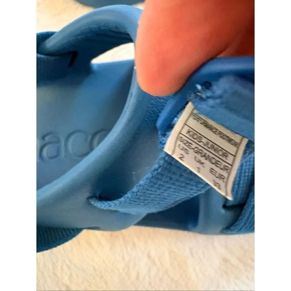 Chaco Blue Sandals Kids Size 2